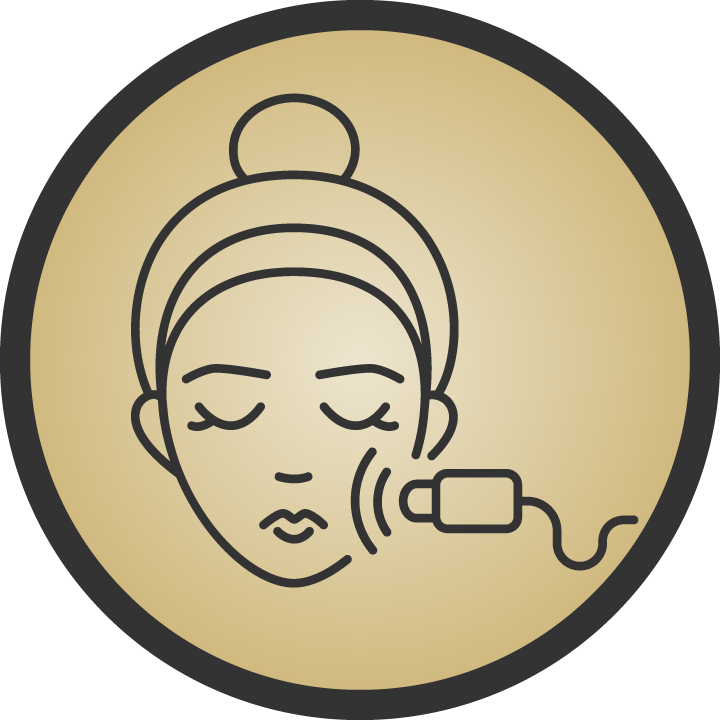 Feather Laser Facial Icon